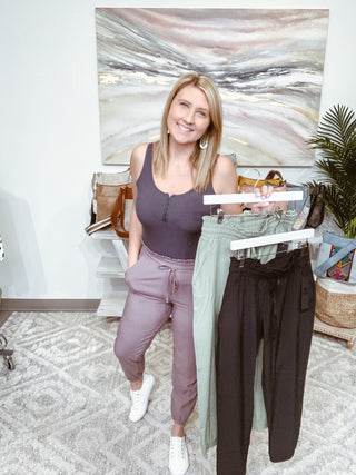 Feelin' Cute Joggers - Bray and Em Boutique