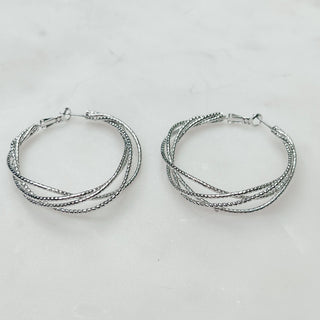 Feeling The Magic Hoop Earrings - Bray and Em Boutique