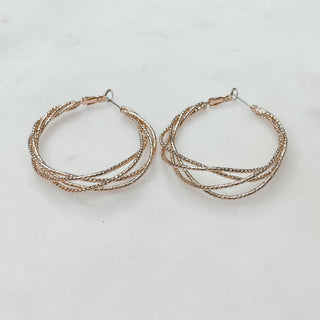 Feeling The Magic Hoop Earrings - Bray and Em Boutique