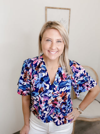 Field OF Flowers Top - Bray and Em Boutique