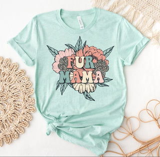 FINAL SALE: Fur Mama Graphic Tee - Bray and Em Boutique