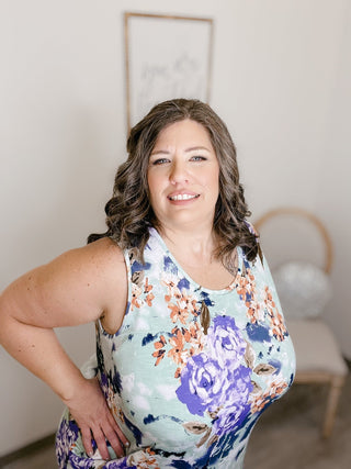 *Final Sale* Sew in Love: Sleeveless Maxi Dress - Bray and Em Boutique