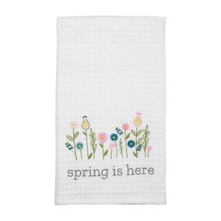 Spring Waffle Towel