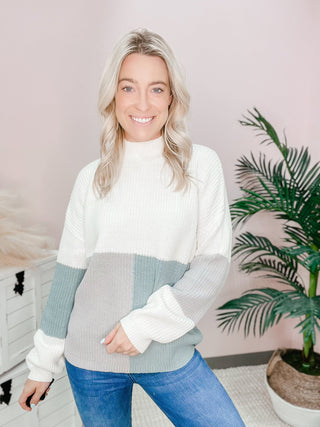 Fun and Games Block Sweater - Bray and Em Boutique