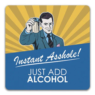 Funny With a Twist Drink Coaster - Bray and Em Boutique