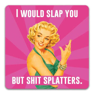 Funny With a Twist Drink Coaster - Bray and Em Boutique