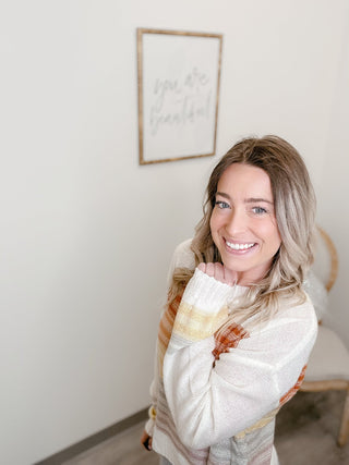 Genuine Article Balloon Sleeve Sweater - Bray and Em Boutique