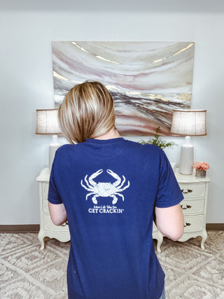 Get Crackin' Short Sleeve Graphic Tee - Bray and Em Boutique