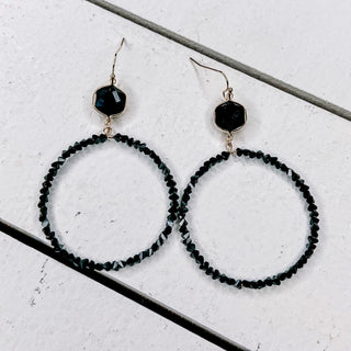 Glass Teardrop Earring - Bray and Em Boutique