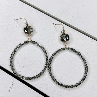 Glass Teardrop Earring - Bray and Em Boutique