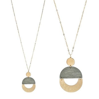 Half Moon Necklace - Bray and Em Boutique
