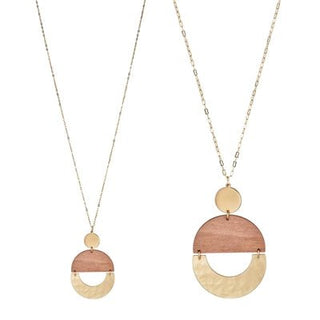 Half Moon Necklace - Bray and Em Boutique