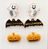 Halloween Earring Set of 3 - Bray and Em Boutique