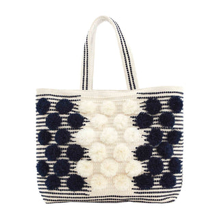 Handloom Pom Tote - Bray and Em Boutique