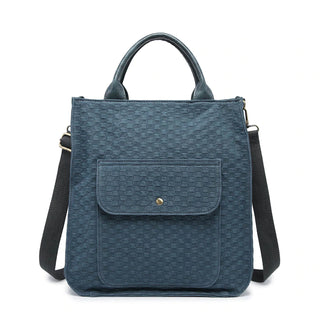 The Hannah Checkered Satchel