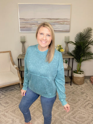 Hidden Hero Pullover - Bray and Em Boutique