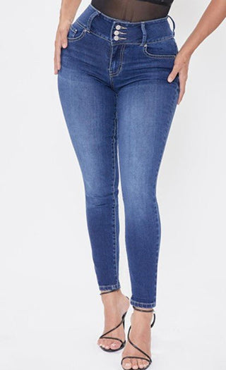 High Rise Dark Skinny - Bray and Em Boutique