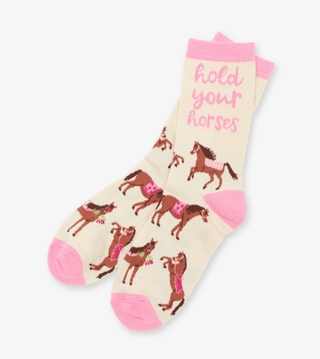 Hold Your Horses Socks - Bray and Em Boutique