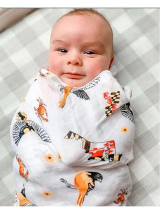 Hometown Swaddle Blanket - Bray and Em Boutique