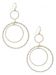 Hula Hula Hoop Earrings - Bray and Em Boutique