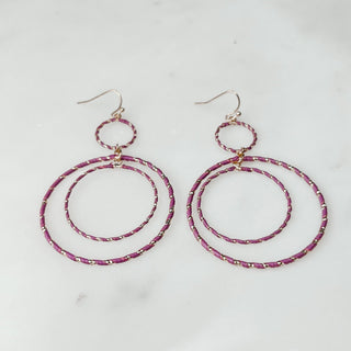 Hula Hula Hoop Earrings - Bray and Em Boutique