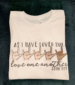 Love One Another Graphic Tee