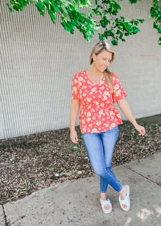 In My Thoughts Blouse - Bray and Em Boutique