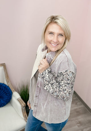 Incredible Aspirations Corduroy Jacket - Bray and Em Boutique