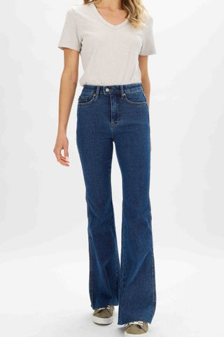 Judy Blue HW Tummy Control Flare jeans - Bray and Em Boutique