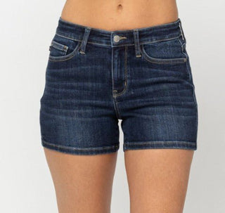 Judy Blue MR Classic Shorts - Bray and Em Boutique