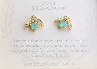 Just Bee - cause Earrings - Bray and Em Boutique