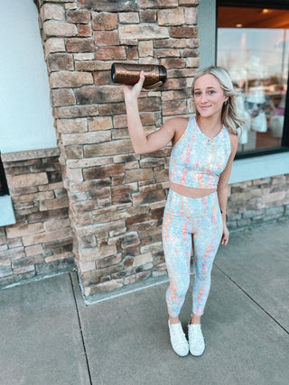 Kaleidoscope Capri Leggings - Bray and Em Boutique