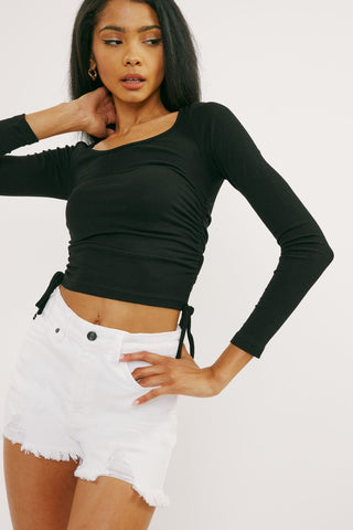 KanCan Hazel HR Shorts - Bray and Em Boutique