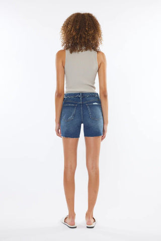 KanCan Kari HR Mid Shorts - Bray and Em Boutique