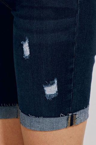 KanCan Kimm MR Bermuda Shorts - Bray and Em Boutique