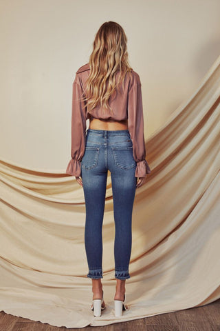 KanCan Safiya HR Ankle Skinny - Bray and Em Boutique