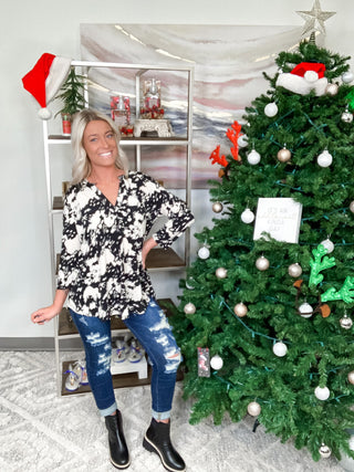 Keep A Look Out Blouse - Bray and Em Boutique