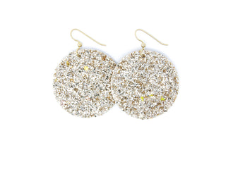 Sparkle Round Earrings