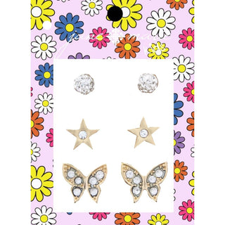 Kid's Colorful Earring Set - Bray and Em Boutique