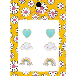 Kid's Colorful Earring Set - Bray and Em Boutique