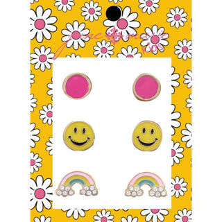 Kid's Colorful Earring Set - Bray and Em Boutique