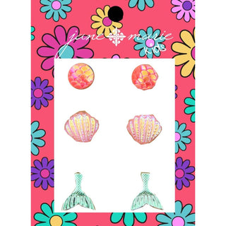 Kid's Colorful Earring Set - Bray and Em Boutique