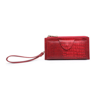 The Kyla RFID Wallet - Croc