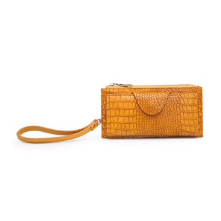 The Kyla RFID Wallet - Croc