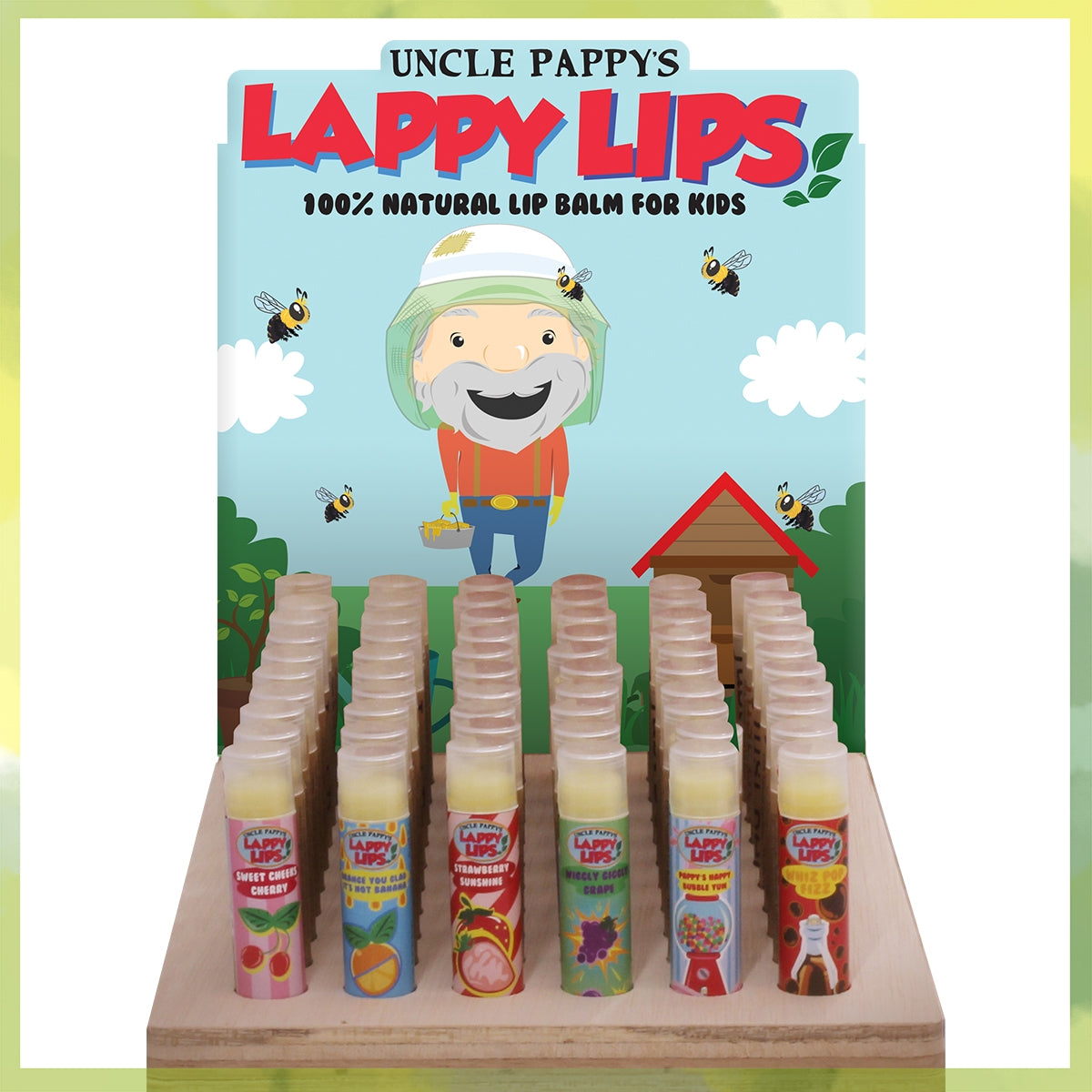 Lappy Lips Kids Lip Balm Sweet Cheeks Cherry
