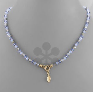 Leaf Pendant Necklace - Bray and Em Boutique