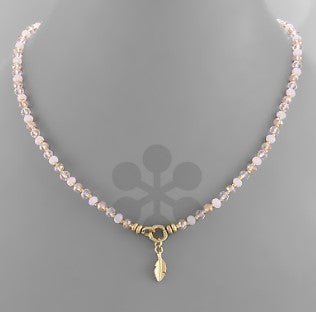 Leaf Pendant Necklace - Bray and Em Boutique