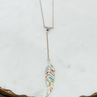 Leafing You Alone Necklace - Bray and Em Boutique