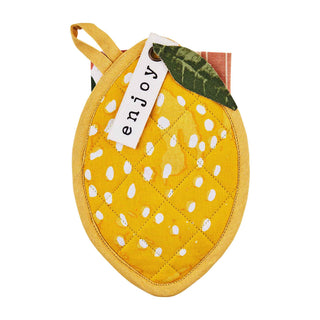 Lemon Pot Holder Towel Set - Bray and Em Boutique