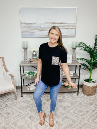 Leopard Queen Tee - Bray and Em Boutique